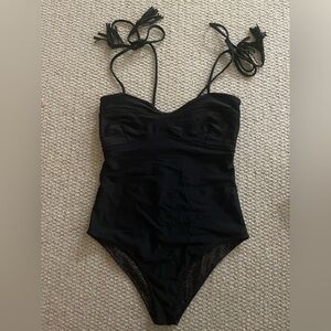 Acacia Swimwear Black One Piece